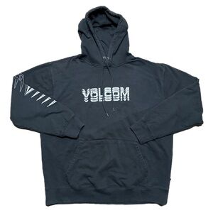 Volcom Men's Charcoal Hoodie Sweater